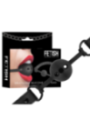 FETISH SUBMISSIVE BONDAGE - BÂILLON À BOULE EN SILICONE RESPIRANT