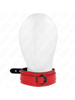 KINK - COLLIER AJUSTABLE ROUGE VIN 37,5-49,5 CM X 5 CM