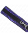 KINK - COLLIER COURT EN DENTELLE DE VELOURS AVEC CEINTURE 105 CM AVEC GARNITURE EN NYLON 44 X 5,5 CM