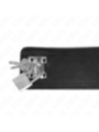 KINK - COLLIER AVEC CEINTURE 65 CM AVEC LARGE BRACELET NOIR AJUSTABLE 33,5-41 CM X 5 CM