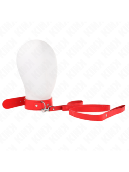 KINK - COLLIER AVEC CEINTURE 116 CM BRACELET ROJO AJUSTABLE 32-50 CM X 8 CM