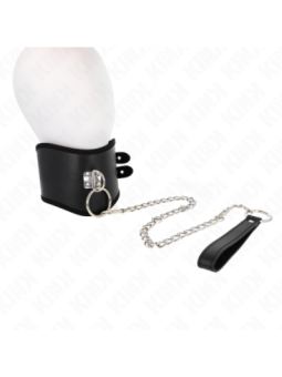 KINK - COLLIER 65 CM AVEC LARGE BRACELET RÉGLABLE 40-55 CM X 10 CM