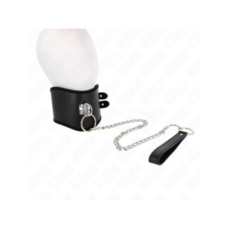 KINK - COLLIER 65 CM AVEC LARGE BRACELET RÉGLABLE 40-55 CM X 10 CM