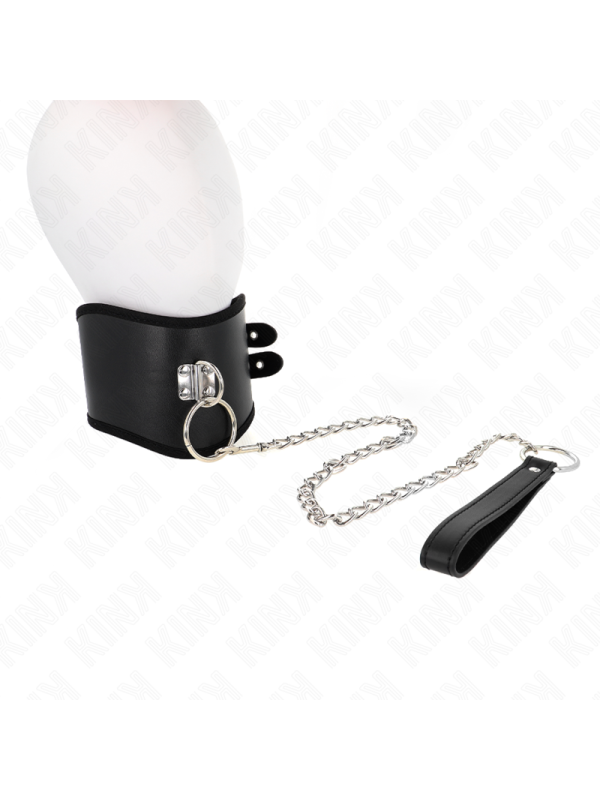 KINK - COLLIER 65 CM AVEC LARGE BRACELET RÉGLABLE 40-55 CM X 10 CM