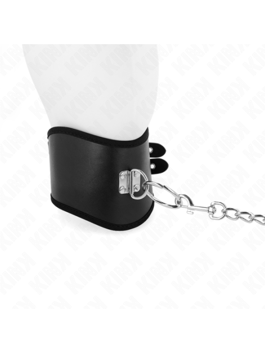 KINK - COLLIER 65 CM AVEC LARGE BRACELET RÉGLABLE 40-55 CM X 10 CM