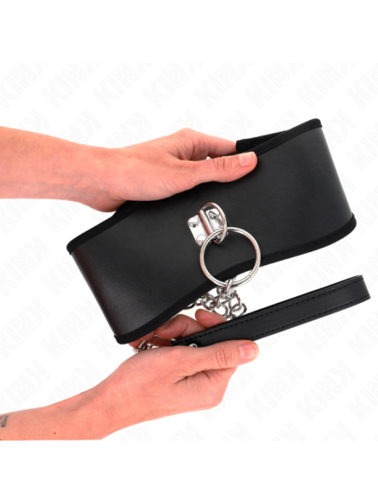 KINK - COLLIER 65 CM AVEC LARGE BRACELET RÉGLABLE 40-55 CM X 10 CM