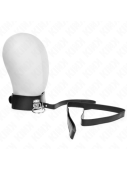 KINK - LAISSE CLOUTÉE 116 CM COLLIER AVEC SANGLE EN CUIR 50 X 5 CM