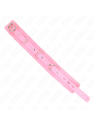 KINK - COLLIER AVEC LAISSE 65 CM AVEC RESTRICTIONS ROSE 36-42 CM X 5,5 CM