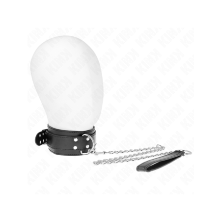 KINK - COLLIER AVEC BRACELET 65 CM BOUCLES ARGENT RÉGLABLES 33-46 CM X 5,5 CM