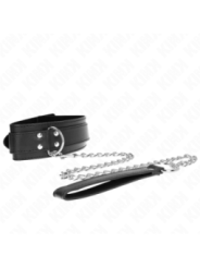 KINK - COLLIER AVEC BRACELET 65 CM BOUCLES ARGENT RÉGLABLES 33-46 CM X 5,5 CM