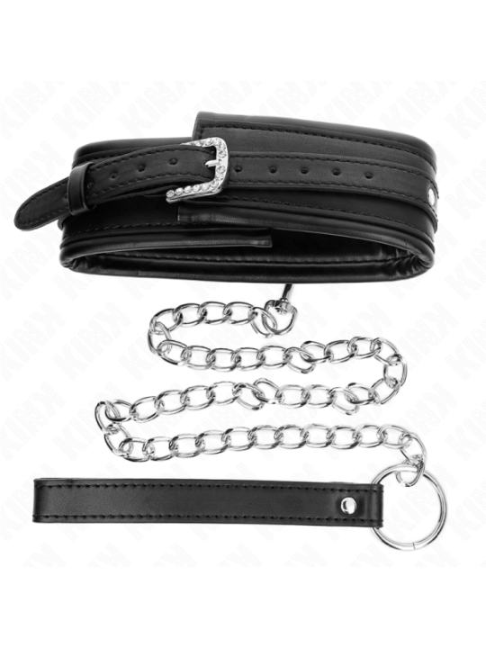 KINK - COLLIER AVEC BRACELET À BOUCLE BRILLANTE 65 CM 48,5 CM X 5,3 CM