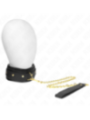 KINK - COLLIER AVEC BRACELET IMITATION CUIR ÉPONGE MODÈLE 1 RÉGLABLE 37-54 CM X 3 CM