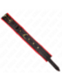 KINK - COLLIER AVEC BRACELET IMITATION CUIR ÉPONGE MODÈLE 2 RÉGLABLE 37-54 CM X 3 CM