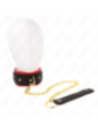 KINK - COLLIER AVEC LAISSE EN TISSU UNI AJUSTABLE 33-48 CM X 5,7 CM