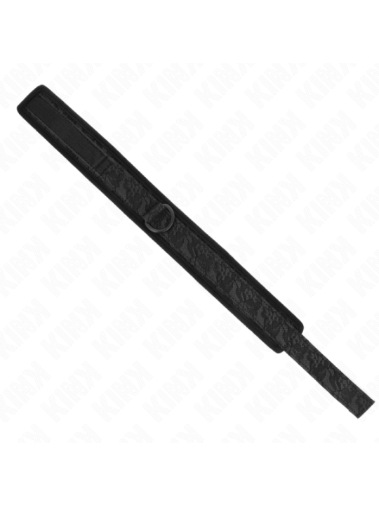 KINK - COLLIER MODÈLE BASIC AVEC LAISSE 77 CM MODÈLE 5 AJUSTABLE 34-54 CM X 5 CM