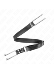 KINK - GAG CROCHET EN MÉTAL RÉGLABLE 36-52 CM
