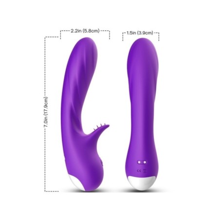 ARMONY - VIBRATEUR ROMANCE AVEC STIMULATEUR VIOLET
