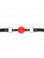 KINK - BOULE CREUSE DURE ROUGE 4,5 CM GAG MODELE 1 63,5 X 2 CM