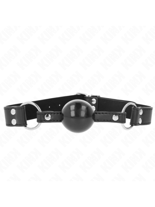 KINK - BÂTON BILLE SOUPLE ET SOLIDE 4 CM AVEC SANGLE EN CUIR 62 x 2,5 CM RÉGLABLE 42-58 CM