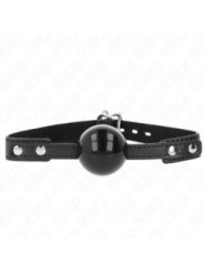 KINK - BALLE TPE SOUPLE 4 CM GAG MODÈLE 3 60 x 2 CM RÉGLABLE 37-52 CM