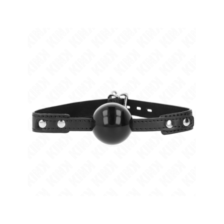 KINK - BALLE TPE SOUPLE 4 CM GAG MODÈLE 3 60 x 2 CM RÉGLABLE 37-52 CM