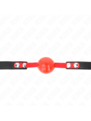 KINK - BALLE TPE SOUPLE 4 CM GAG MODÈLE 4 60 x 2 CM RÉGLABLE 37-52 CM