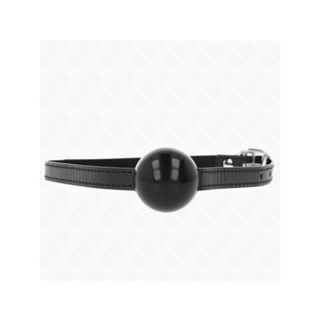 KINK - BALLE SOLIDE SIMPLE NOIRE 4 CM BAG 65 x 1,5 CM