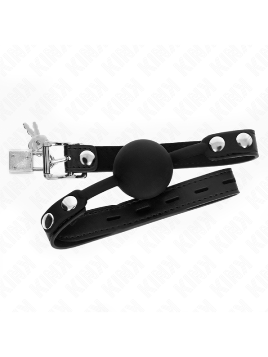 KINK - MODÈLE 1 BILLE EN SILICONE 4 CM BAG AVEC SERRURE 60 x 2 CM