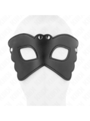 KINK - MASQUE EN CUIRETTE FORME PAPILLON 20 x 9 CM