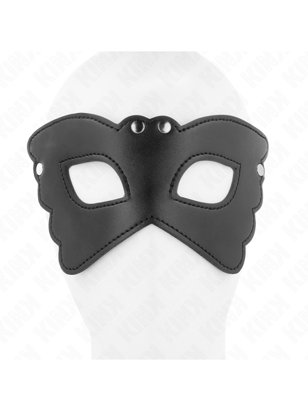 KINK - MASQUE EN CUIRETTE FORME PAPILLON 20 x 9 CM