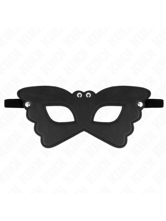 KINK - MASQUE EN CUIRETTE FORME PAPILLON 20 x 9 CM