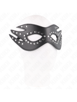 KINK - MASQUE EN CUIRETTE À RIVETS MODÈLE 3 26 x 9,5 CM