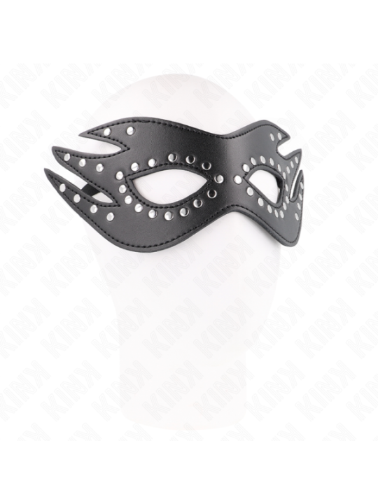 KINK - MASQUE EN CUIRETTE À RIVETS MODÈLE 3 26 x 9,5 CM