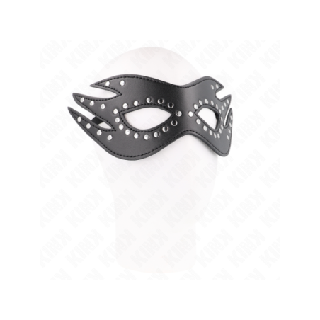 KINK - MASQUE EN CUIRETTE À RIVETS MODÈLE 3 26 x 9,5 CM