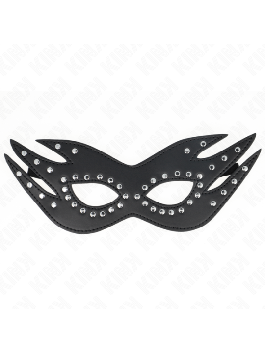 KINK - MASQUE EN CUIRETTE À RIVETS MODÈLE 3 26 x 9,5 CM