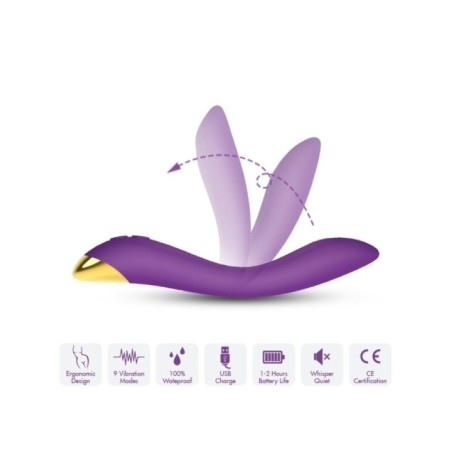 ARMONY - VIBRATEUR FLAMINGO MULTIPOSITION VIOLET