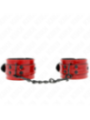 KINK - POIGNETS ROUGE FONCÉ 23 X 5 CM