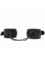 KINK - POIGNETS RECOUVERTS DE DENTELLE FONCÉE RÉGLABLE NOIR 19-26 CM