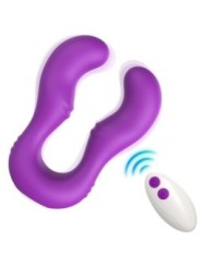 ARMONY - VIBRATEUR SERAPH DOUBLE TÉLÉCOMMANDE VIOLET