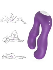 ARMONY - VIBRATEUR SERAPH DOUBLE TÉLÉCOMMANDE VIOLET