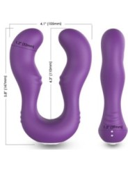 ARMONY - VIBRATEUR SERAPH DOUBLE TÉLÉCOMMANDE VIOLET