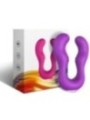ARMONY - VIBRATEUR SERAPH DOUBLE TÉLÉCOMMANDE VIOLET