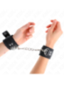 KINK - APPUI-POIGNETS EN NYLON NOIR AVEC CEINTURE EN CUIR NOIR AJUSTABLE 19-29 CM X 5,1 CM
