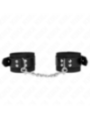 KINK - APPUI-POIGNETS EN NYLON NOIR AVEC CEINTURE EN CUIR NOIR AJUSTABLE 19-29 CM X 5,1 CM