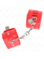 KINK - APPUI-POIGNETS AVEC FERMETURE PAR CADENAS ROUGE AJUSTABLE 16-23 CM X 5,5 CM