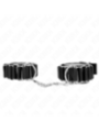 KINK - APPUI-POIGNETS FINS COMME CHARNIÈRES NOIR RÉGLABLE 16-22 CM X 3,5 CM