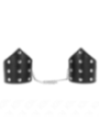 KINK - BRACELETS STYLE POINT NOIR AVEC CHAÎNE RÉGLABLE 17-23 CM X 8,5 CM