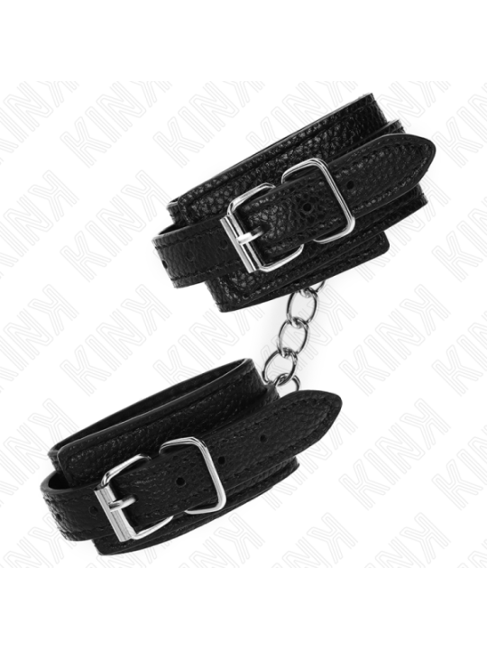 KINK - APPUI-POIGNETS MOTIF SERPENT NOIR AJUSTABLE 20-28 CM X 5,4 CM