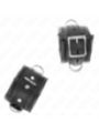 KINK - APPUI-POIGNETS LOURDS DOUBLÉS DE FOURRURE NOIRE RÉGLABLES 20-30 CM X 6 CM