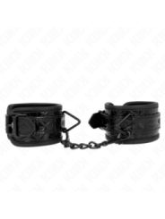 KINK - APPUI-POIGNETS MOTIF DIAMANT NOIR AJUSTABLE 17-26 CM X 5,5 CM